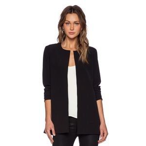 .NEW Lovers + Friends Callie Blazer Boat Black *F